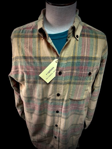 82643-2A Tan/Light Multi
Classic Corduroy Plaid
4900-34 Blue Spruce Tee