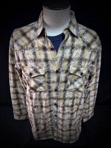 82616-2 Bone/Navy
Snow Wash Twill Plaid
4900-21 Black Tee