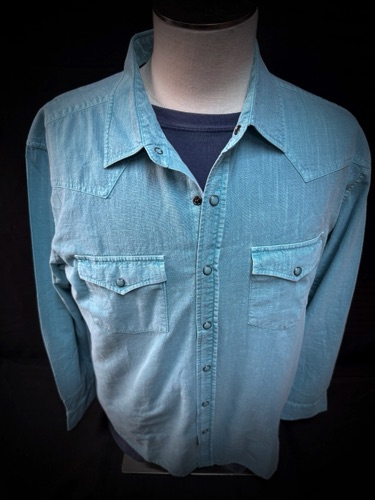 62612-3 Turquoise
Weathered Slub Western
4900-23 Ink Tee