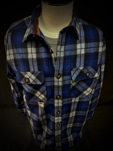 82680-3 Royal/grey
Wool Blend Shirt 
4900-1 Charcoal Tee