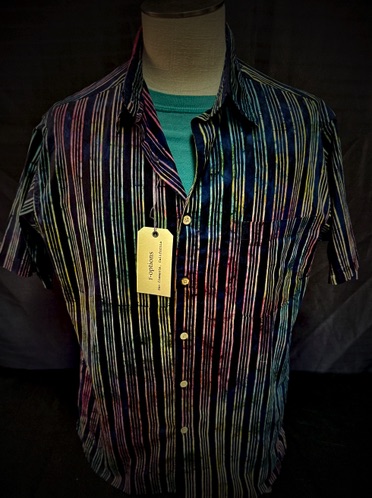 62642-23 NAVY MULTI
BATIK
4900-34 Blue Spruce Tee