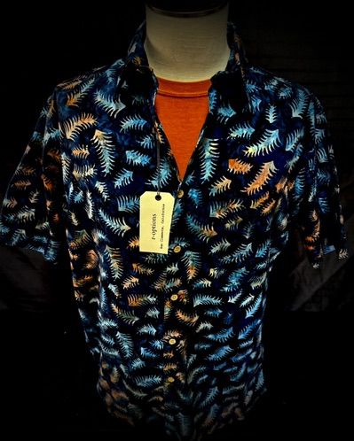 62645-3 NAVY/CORAL
BATIK
4900-8 Red Rock Tee