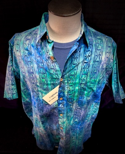 62651-23 TAHITI BLUE LAGOON
BATIK
4900-35 Blue Jean Tee