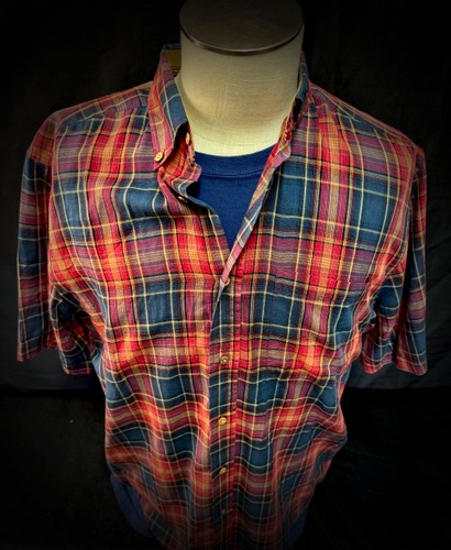 62632-5 NAVY/RED
FEATHERWEIGHT MADRAS
4900-23 Ink Tee