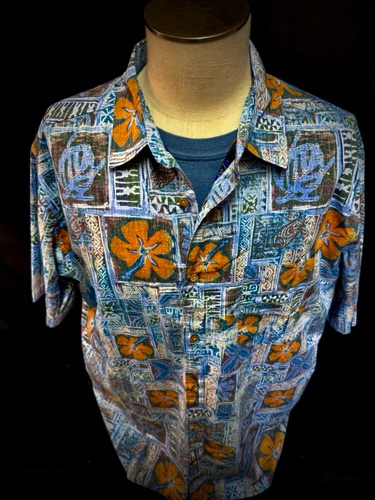 62670-23 BLUE OCEAN
ULTRA  SOFT HAWAIIAN
REVERSE PRINT
4900-23 Ink Tee