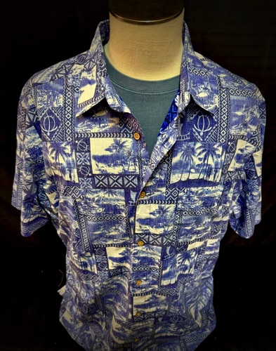 62671-3 BLUE
ULTRA  SOFT HAWAIIAN
REVERSE PRINT
4900-23 Ink Tee