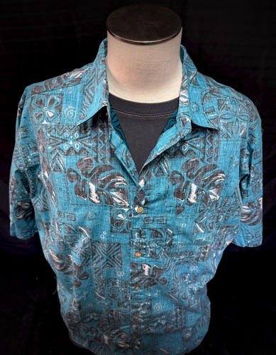 62672-4 DEEP TEAL
ULTRA  SOFT HAWAIIAN
REVERSE PRINT
4900-1 Charcoal Tee