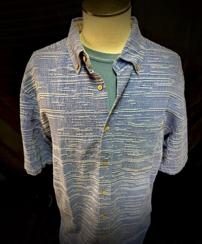 62620-3 FADE DENIM
TEXTURED ISLAND SOLID SHIRT
4900-23 Ink Tee